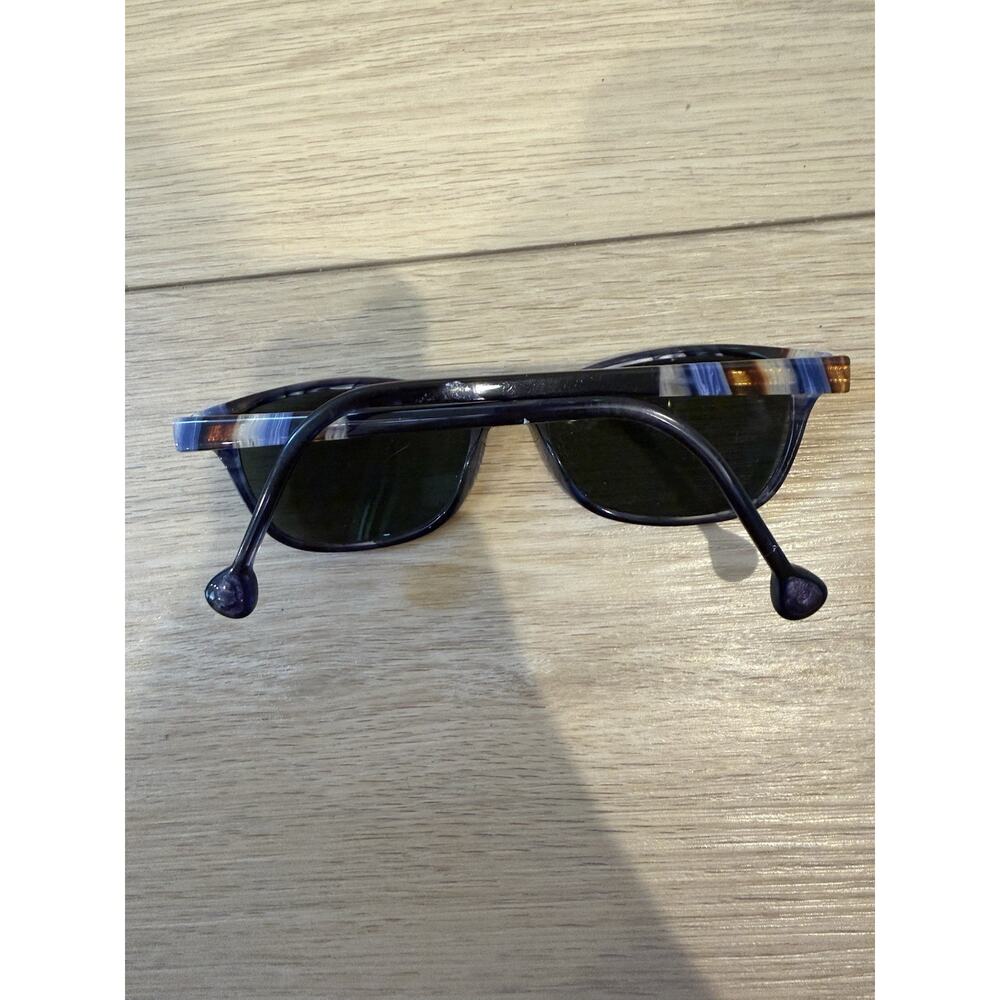 CLASSIQUE LISA LOEB FRAMES ONLY EYEGLASSES SPARKS 148 COBALT BLUE 52-16-140 - Picture 3 of 6